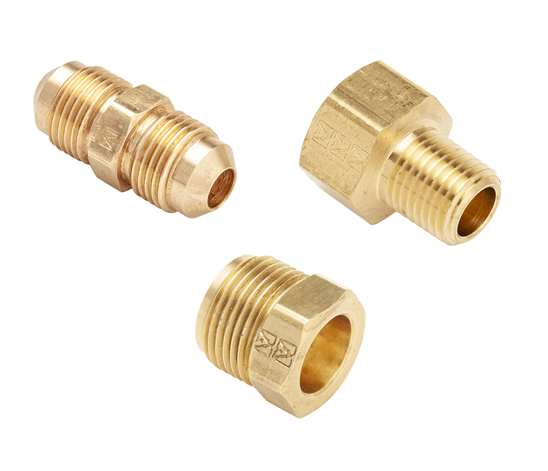 Minimprover 2 PCS Brass 1/2 Female Flare by 1/2 Female Flare Swivel Brass Adapter,Female Swivel Nut,Flare Tube Fitting,Valve Connector 
