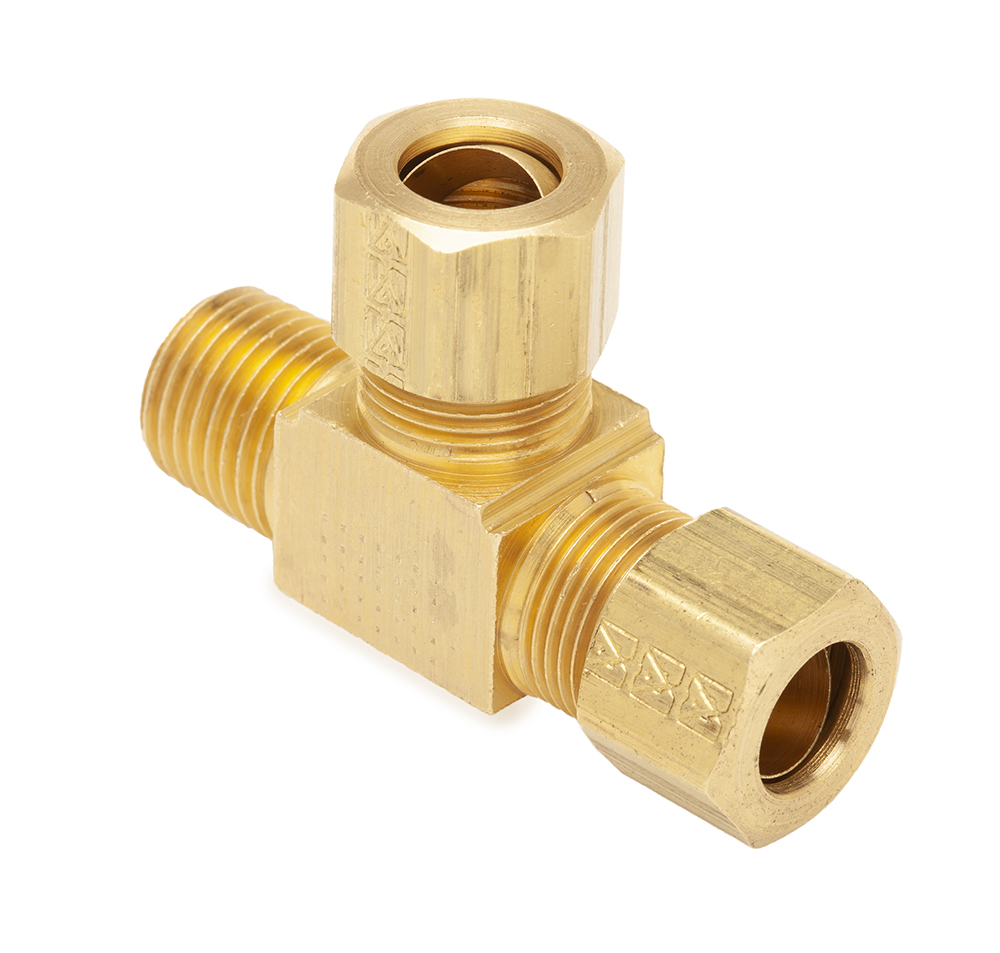 10MM OD X 10MM EQUAL ENDED BULKHEAD 9-00690 WADE BRASS COMPRESSION FITTINGS 